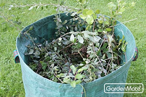 GardenMate 3-Pack 72 Gallons Reusable Garden Waste Bags (H30, D26 inches) - Yard Waste Bags - Image 4
