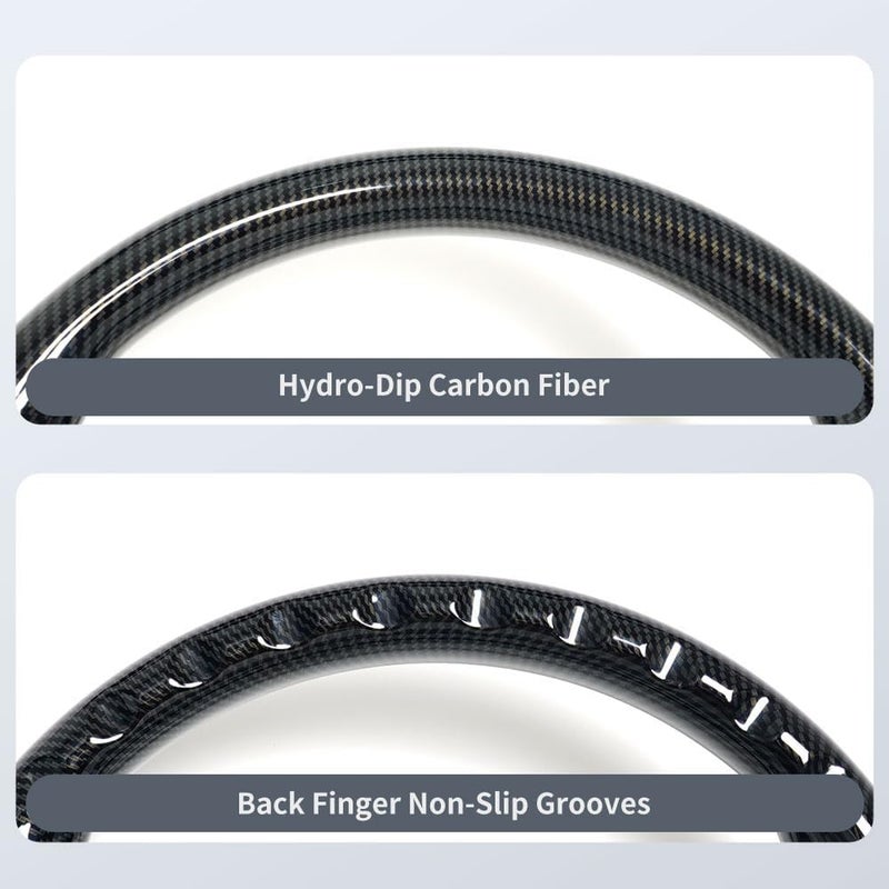 JIANGGAI Hydro Dip Carbon Fiber Steering Wheel - Image 2