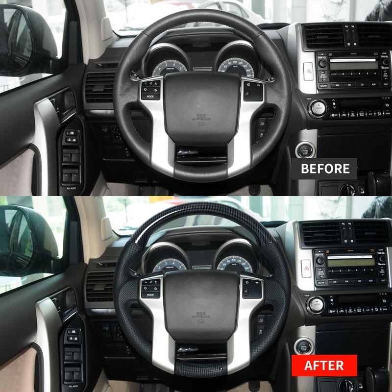 JIANGGAI Hydro Dip Carbon Fiber Steering Wheel - Image 5