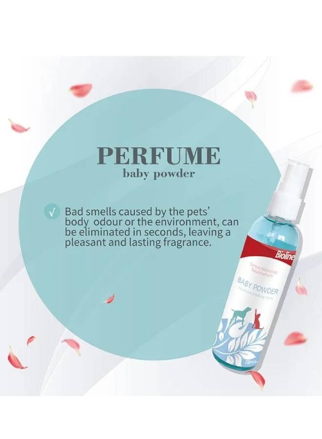 Bioline Baby Powder Deodorizing Spray 118ml - Image 2