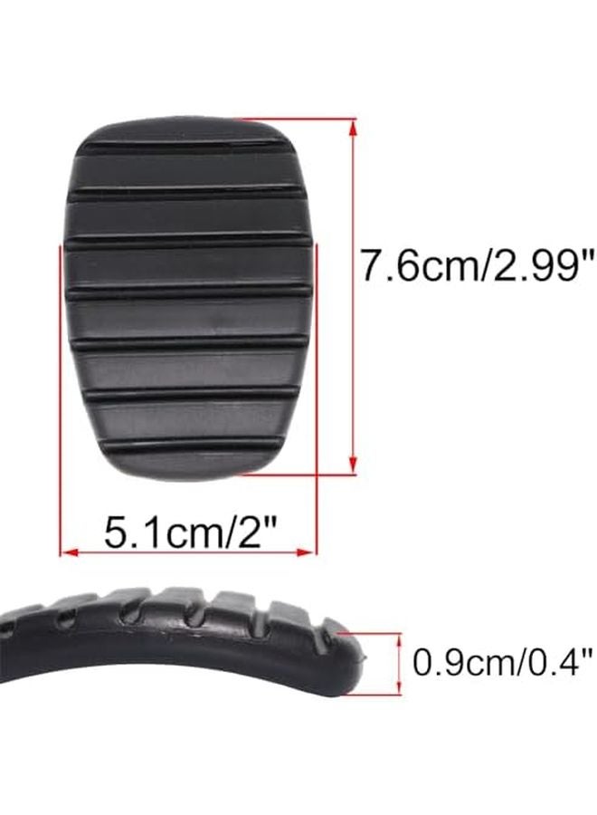 Brake Clutch Accelerator Pedal Pad Cover Set 2Pc For Nissan Primastar NV300 - Image 3