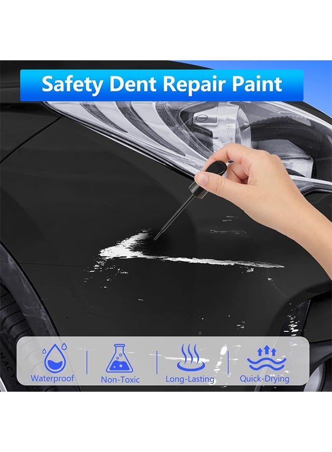 2 Pcs Car Scratch Remover Car Paint Scratch Repair Car Scratch Remover Pen  Car Accessories Car Pro Mending Car Remover Scratch Repair Paint Pen  Automotive Touch Up Paint (Black) - Image 3