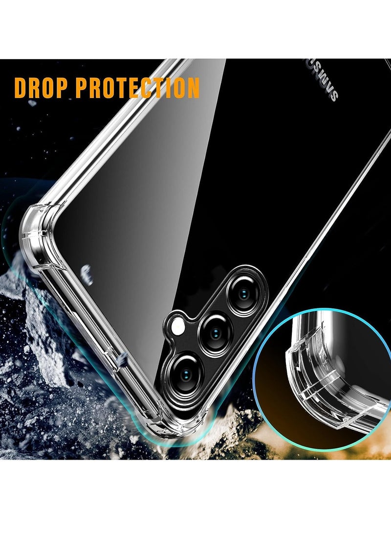 ELTRAZONE Samsung Galaxy M52-5G Case Cover Protective Shock Absorption Bumper soft Transparent Case (Clear) - Image 4