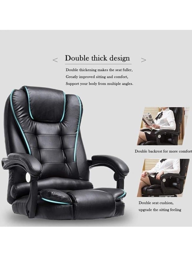 Arabest Ergonomic Office Chair Furniture Executive Recline Extra Padded Office Chair Massage Three-Point Stable Connection with Integrated Linkage Armrest Ergonomically Designed to Relieve Fatigue - Image 5