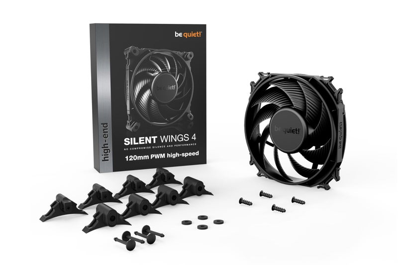 be quiet! Silent Wings 4 120mm PWM High Speed 2500 RPM Premium Low Noise Cooling Fan | 4-Pin | BL094 - Image 5