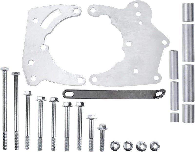 APremium LS R4 AC Air Conditioner Compressor Bracket Kit Replacement for Chevy GMC 19992013 LQ4 LQ9 LY6 Vortec Truck 1 Set