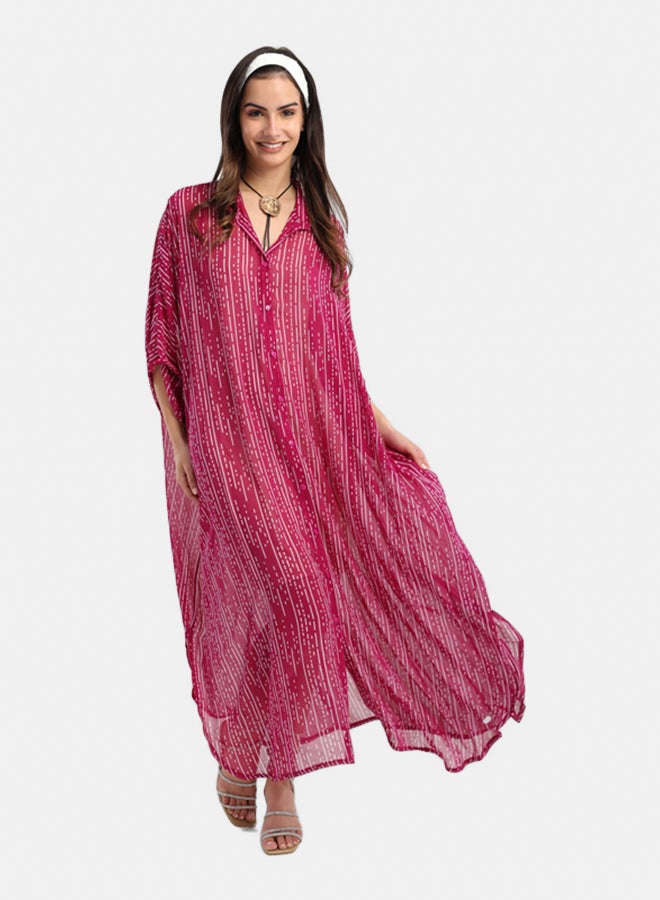 Carina Shirt Dress with Wide Sleeves - Image 1
