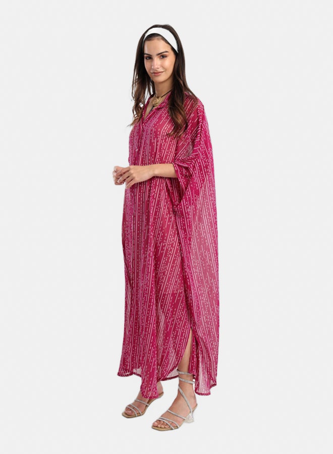 Carina Shirt Dress with Wide Sleeves - Image 2