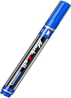 Stabilo mark 4 all chisel permanent marker - blue