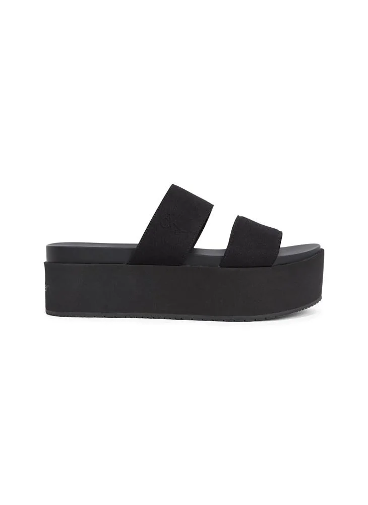 كالفن كلاين جينز Causal Low Heel Wedge Sandals