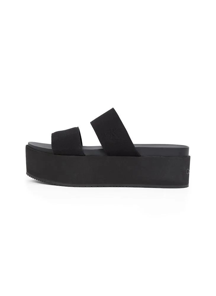 كالفن كلاين جينز Causal Low Heel Wedge Sandals