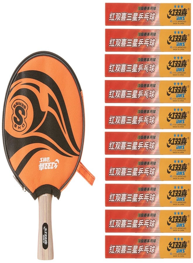 DHS TT BAT S-S03P DHS with TT Ball DHS 40MM 3 Star Orange (60 Pcs Box) - Image 3