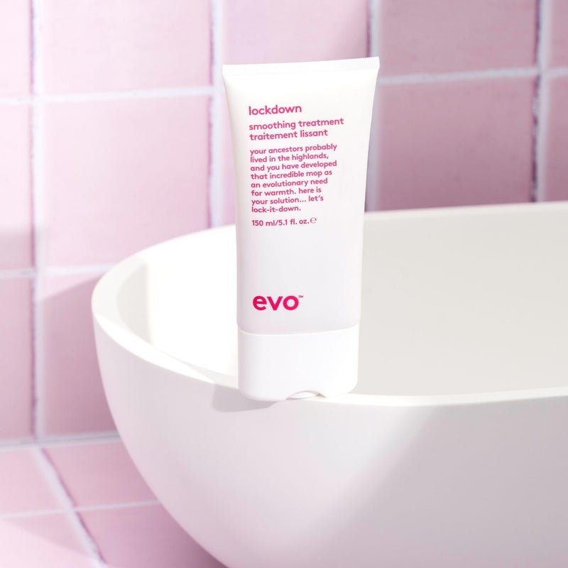 EVO Lockdown Smoothing Treatment - Leave-In Hair Treatment - Protects Color-Treated Hair and Reduces Frizz - 150ml / 5.1fl.oz - Image 4
