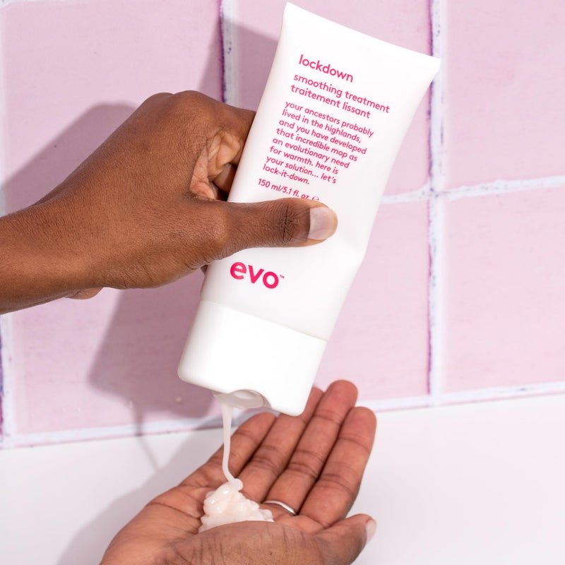EVO Lockdown Smoothing Treatment - Leave-In Hair Treatment - Protects Color-Treated Hair and Reduces Frizz - 150ml / 5.1fl.oz - Image 3
