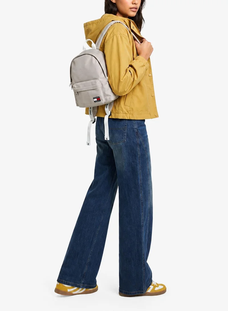 Tommy Jeans Stone Essential Logo Dome Backpack for Women | Best Price UAE