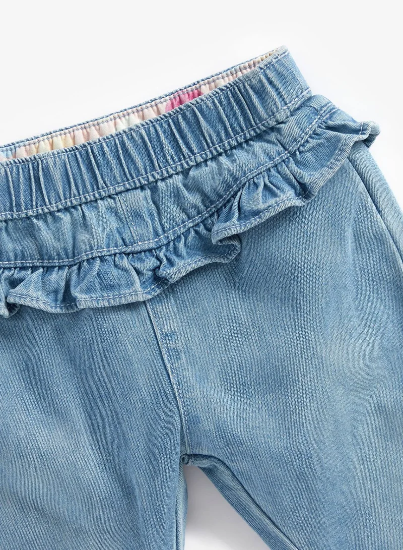 mothercare Kids Mid Wash Slim Fit Jeans