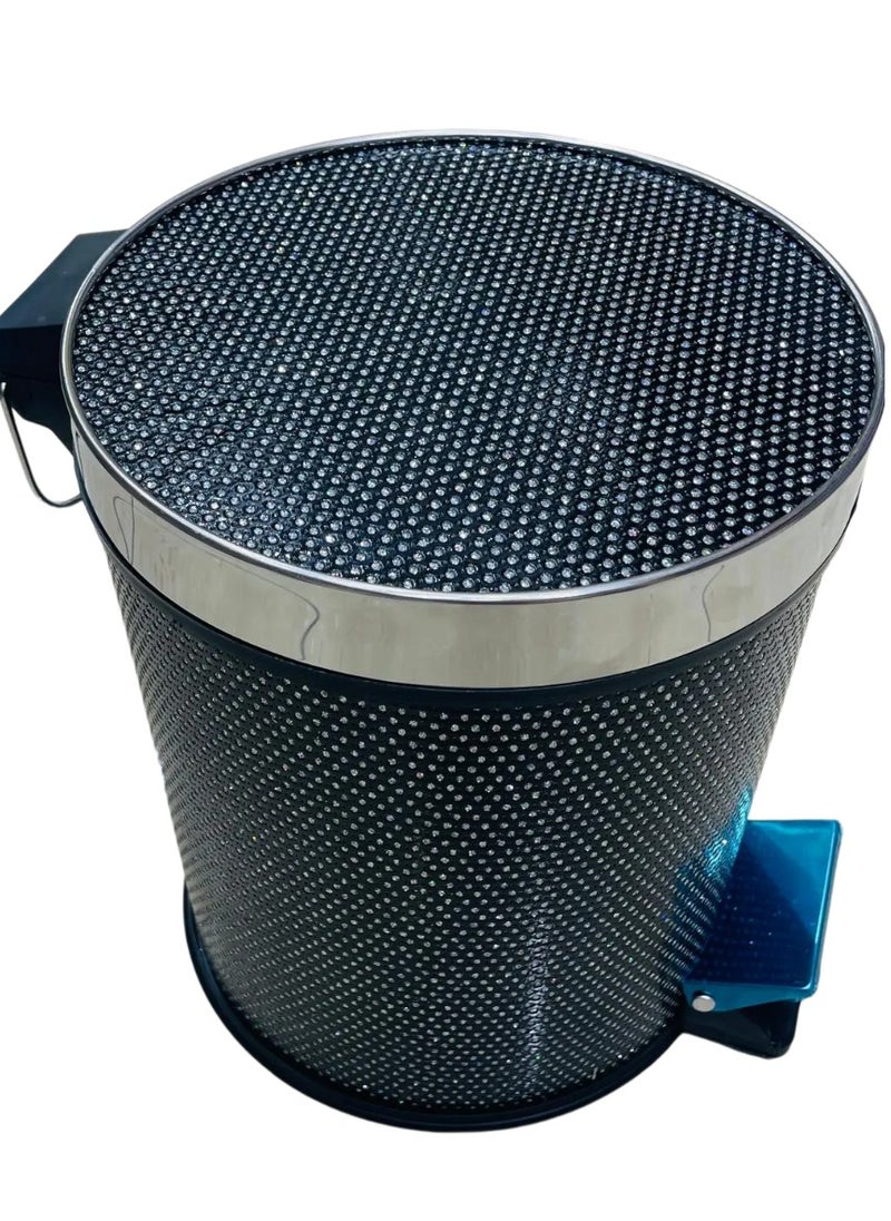 Generic Home Pedal Bin  Stainless Steel Trash Can with Soft Close Lid, Foot Pedal Operation, Odor Control, Durable and Stylish Waste Bin for Kitchen, Bathroom, Office  - Image 1