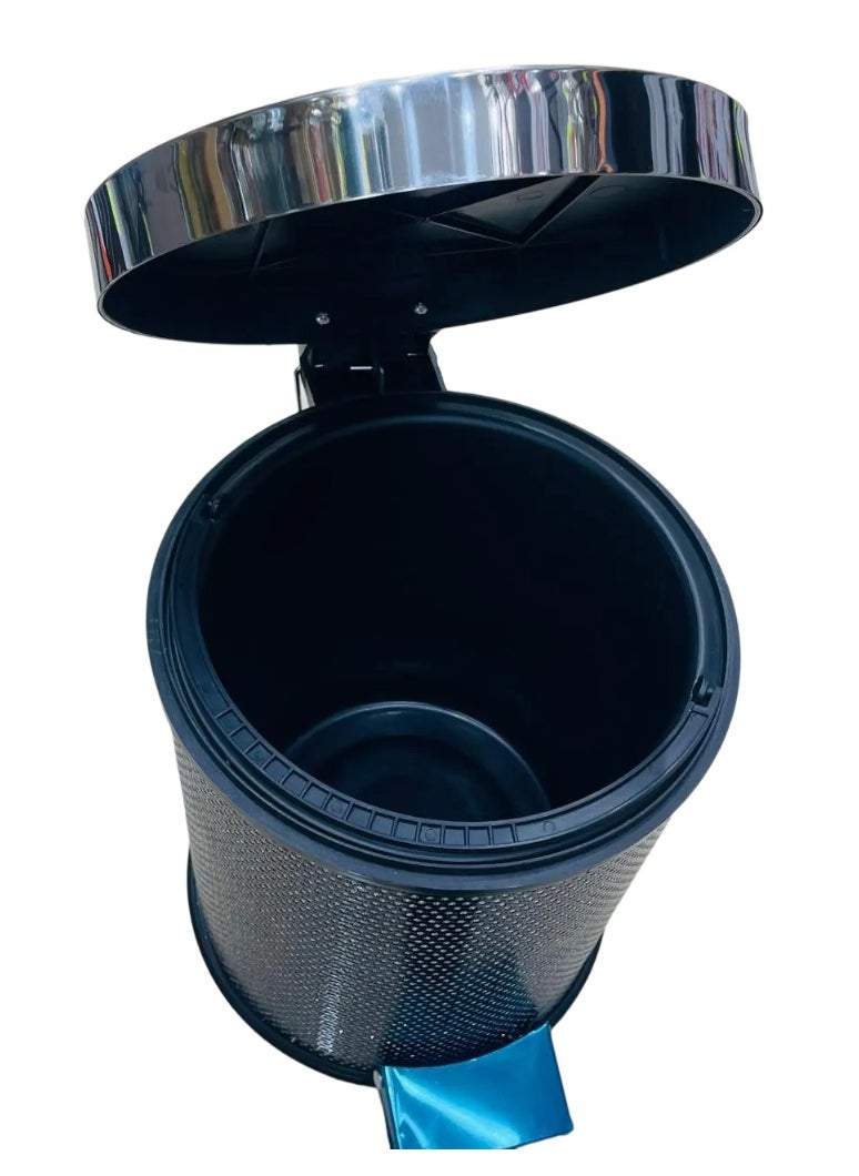 Generic Home Pedal Bin  Stainless Steel Trash Can with Soft Close Lid, Foot Pedal Operation, Odor Control, Durable and Stylish Waste Bin for Kitchen, Bathroom, Office  - Image 2