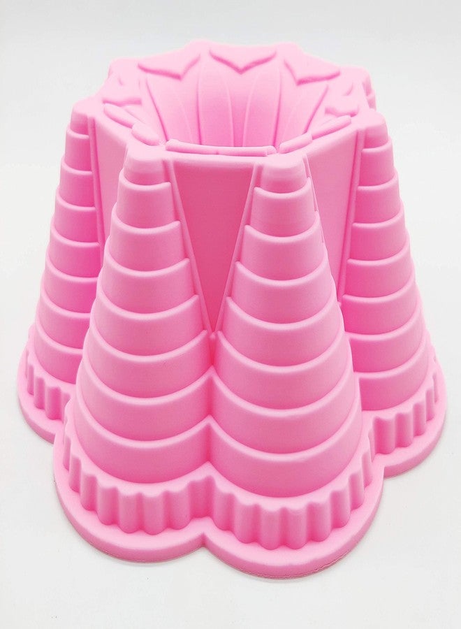 Folca® 1 Pc 3D Chocolate/Cake/Jelly Mould, Soft, Durable & Flexible Mould (Silicone Mould Design 2) - Image 3