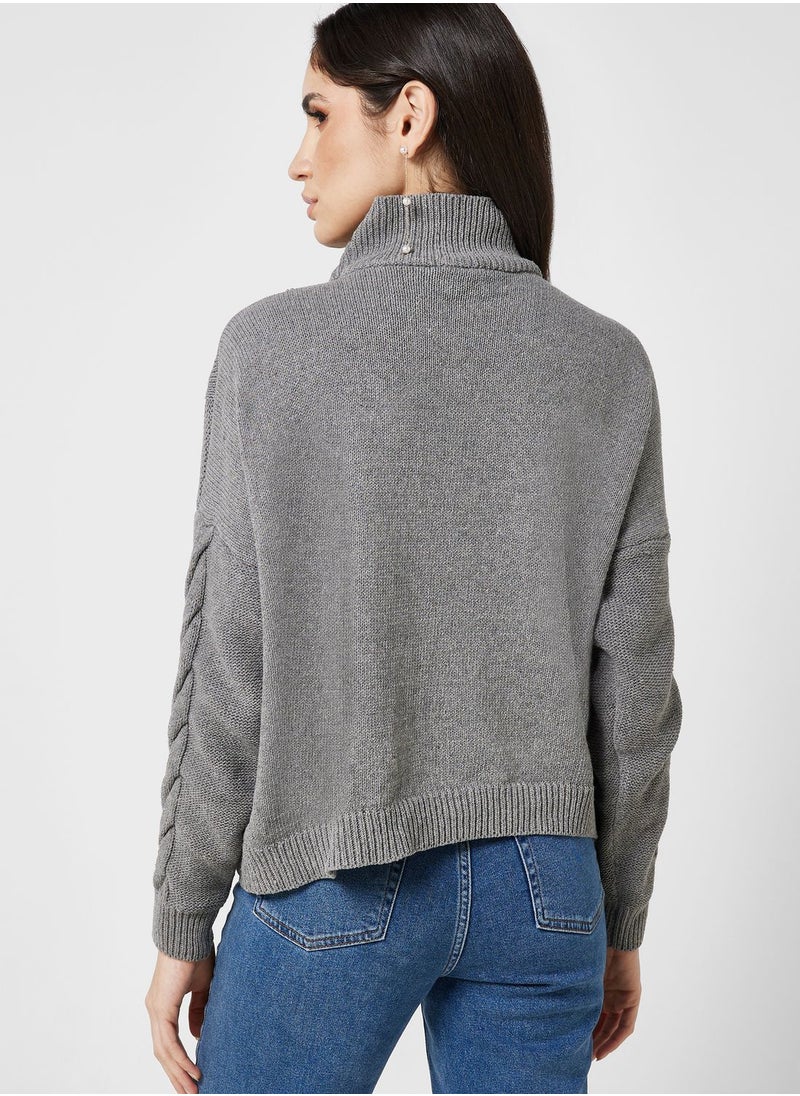 ELLA - Turtleneck Sweater - Image 1