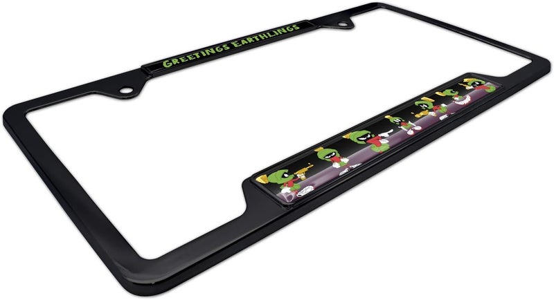 Elektroplate إطار لوحة ترخيص مفتوح أسود مارفن المريخي من إلكتروبلات - Image 5