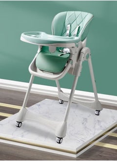 Multi-Function Baby High Chair, For Feeding & sleeping With Wheels & One Back Cushion