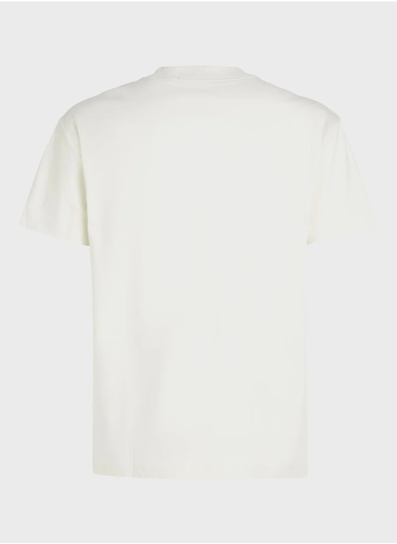 Calvin Klein Jeans Logo Crew Neck T-Shirt