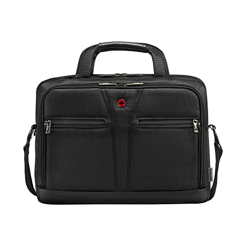 WENGER, BC Pro, 14-16 Inch Laptop Briefcase, 11 Liters Black Swiss Designed-Blend of Style and Function, 612267 - Image 1