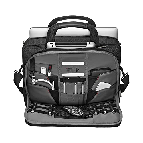 WENGER, BC Pro, 14-16 Inch Laptop Briefcase, 11 Liters Black Swiss Designed-Blend of Style and Function, 612267 - Image 4