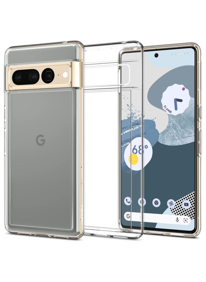 Spigen Spigen Ultra Hybrid Case Compatible with Google Pixel 7 Pro - Crystal Clear  - Image 1