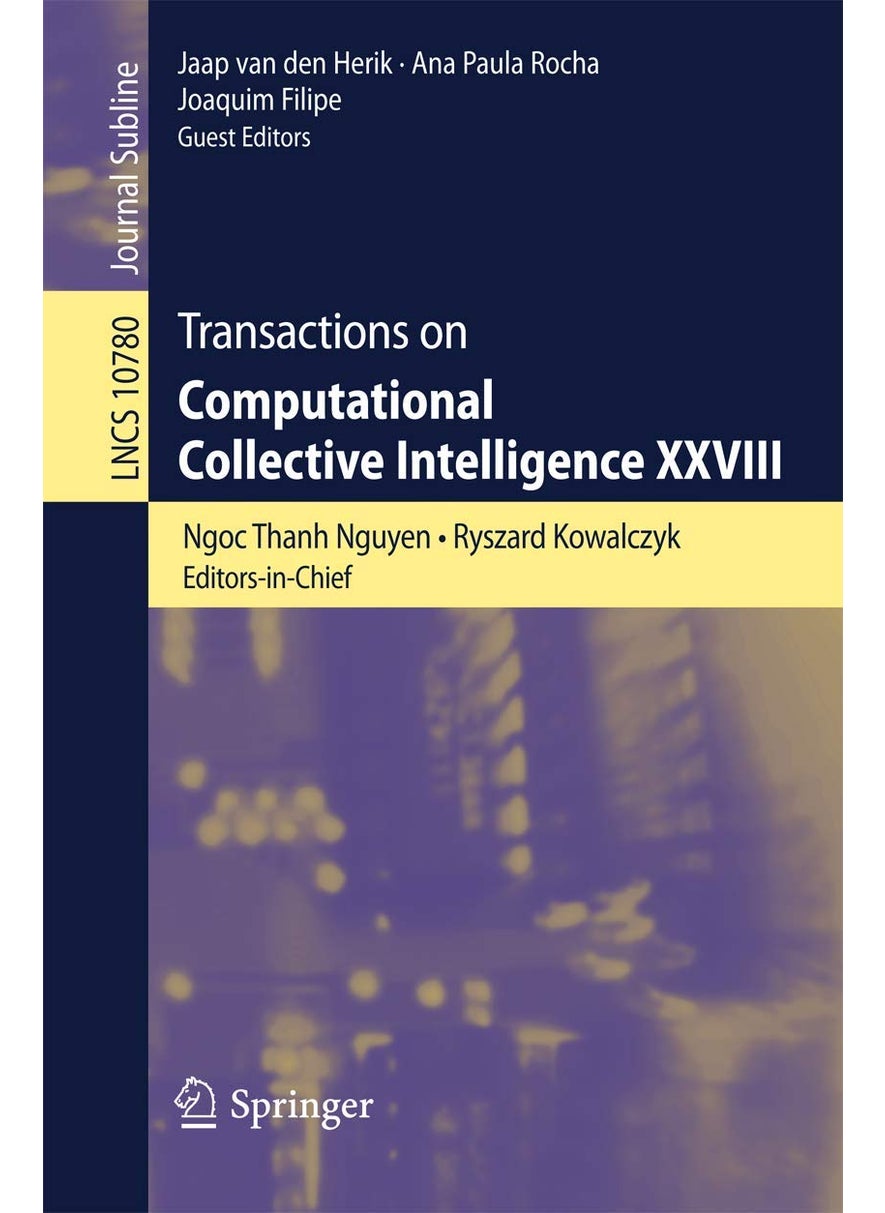 Transactions on Computational Collective Intelligence XXVIII 