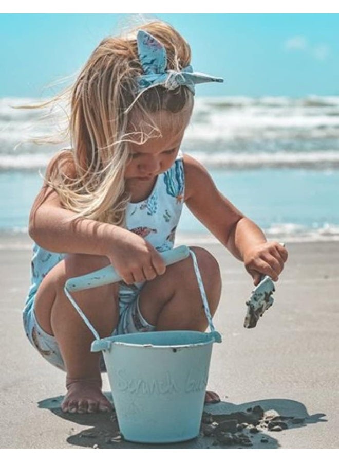 SCRUNCH دلو الشاطئ القابل للطي بلون الورد الغامق - Image 5