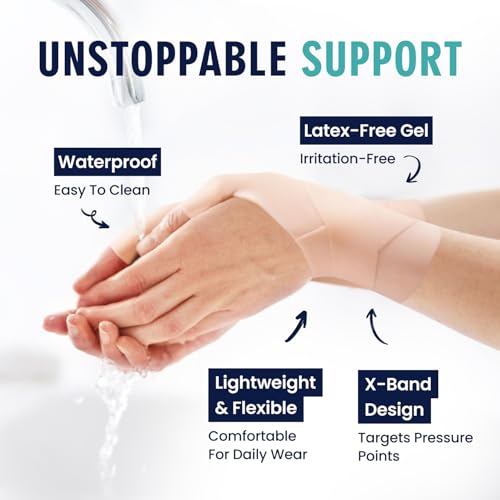 Dr. Frederick's Original Waterproof Thumb & Wrist Brace - 4 ct - Spica Splint - Tendonitis Brace for Arthritis, De Quervain's - Fits Left or Right Hand - Women & Men - Pain Relief & Comfort - Large - Image 5