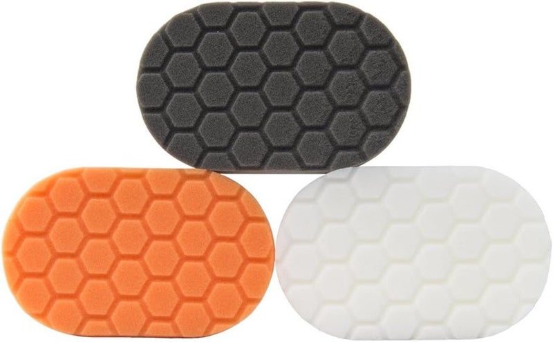 Chemical Guys HEX-LOGIC CHEMICAL GUYS HAND POLISHING PADS, 3 PACK - MULTICOLOR - Image 1
