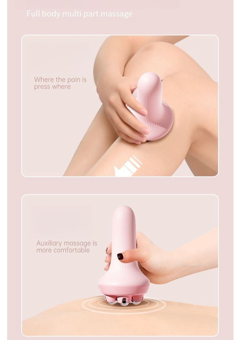 Multifunctional Body Massager To Relieve Fatigue Pink - Image 4