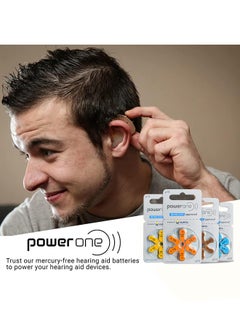 Power One P312 Hearing Aid Battery No Mercury, 60 Batteries  - Image 3