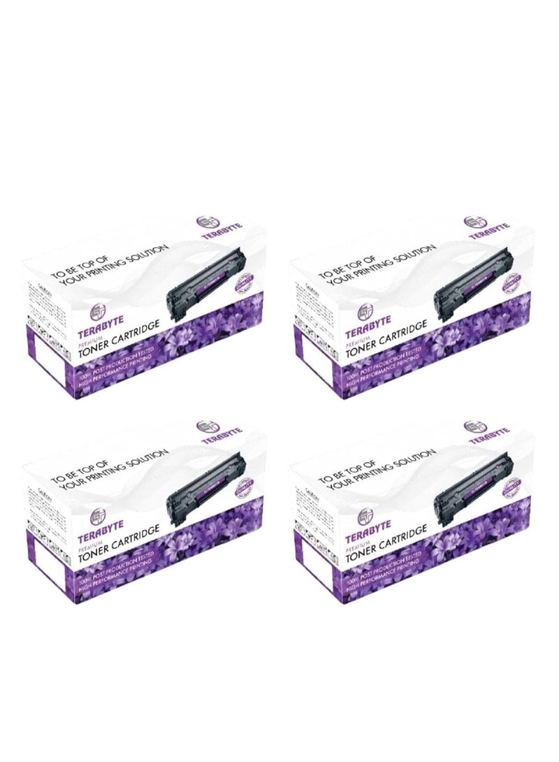 Terabyte Compatible Toner Cartridge Replacement for CLT-504S Toner for Xpress SL-C1860FW SL-C1810W C1810 C1860 CLX-4195FW CLP-415NW CLX-4195 CLX-4195N SL-C1860FW/XAA CLT-K504S (4-KCMY) - Image 1