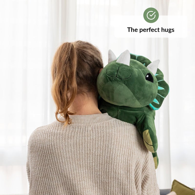ODOXIA Big Weighted Animals for Anxiety 5lb Dinosaur | Stuffed Weighted Plush for Kids, Adults | Weighted Stuffed Animals | Weighted Plushies | Weighted Plushie - Image 5