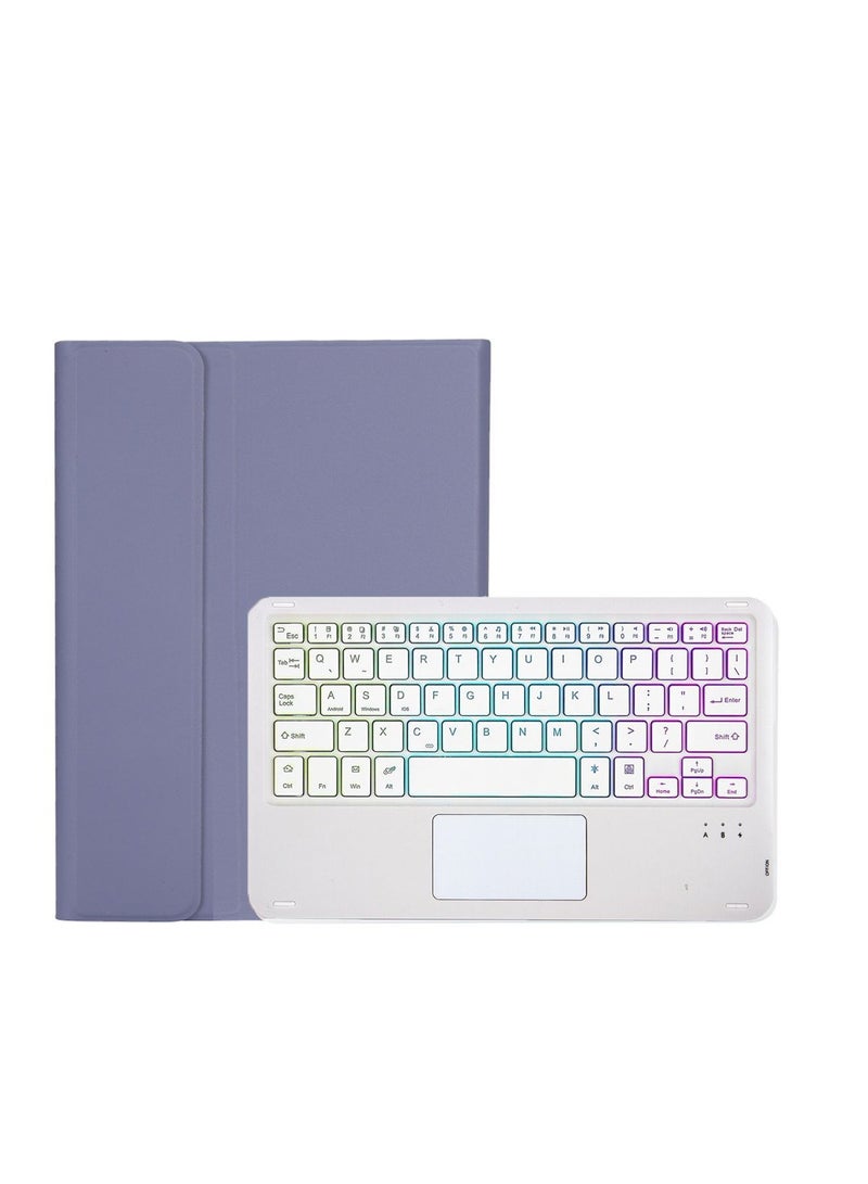 Gener8 Touchpad Arabic and English Keyboard Case Compatible With Lenovoi Pad Pro 11.2 Inch/Tab P11 Pro Gen 2, Backlight, Multi-Touch Trackpad, Flip Stand Case - Image 2