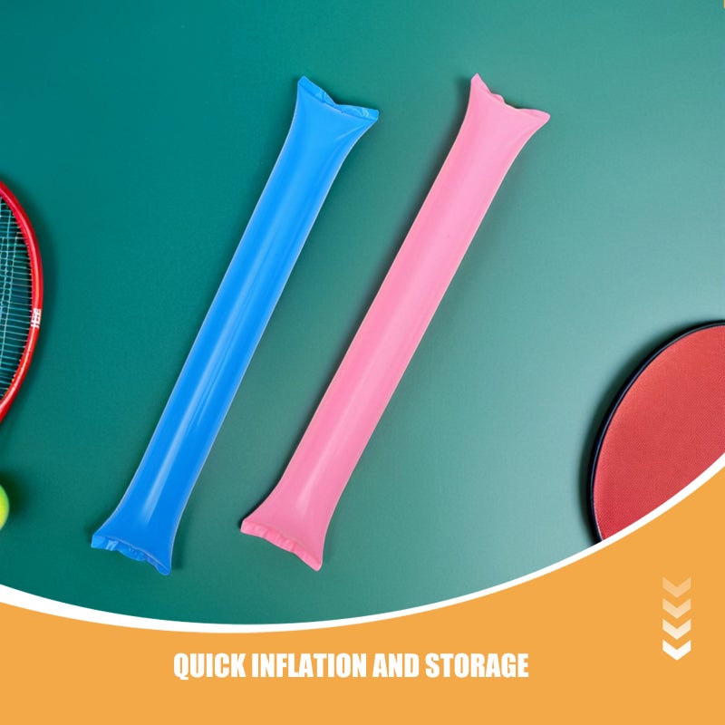 🏋️ 60 عصا ضوضاء قابلة للنفخ بألوان متنوعة لأحداث رياضية وروح الفريق - Image 3