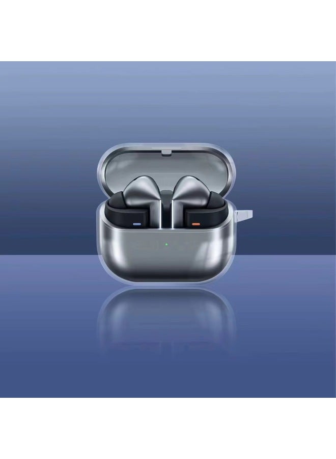 Suitable For Samsung Galaxy Buds3 Buds3Pro+ Bluetooth Headset Protective Cover Earphone Shell L Soft Shell-Color:Transparent Soft Shell [single Shell]-Model:buds3/buds3 Pro  - Image 4