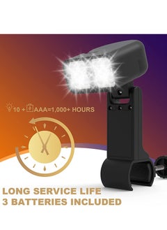 Bukela Grill Light for BBQ, Flexible Adjustable Angle Barbecue Light for Night Outdoor Cooking, 10 Super Bright LED Lamp Grill Lights Accessories for Gas/Electric Grill, not Included Battery  - Image 4