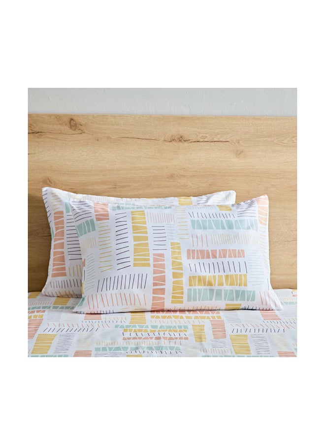 Home Box Nora Savana 2-Piece Reversible Microfibre Pillow Cover Set 75 x 50 cm  - Image 2