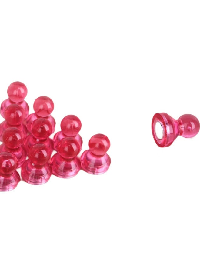 Ubiquitin دبابيس مغناطيسية قوية من يوبيل، مغناطيسات دائرية ملونة، مساعد تدريس للسبورة البيضاء، أقراص مغناطيسية 15*21 مم، 10 قطع/أنبوب، 8025 أحمر - Image 1