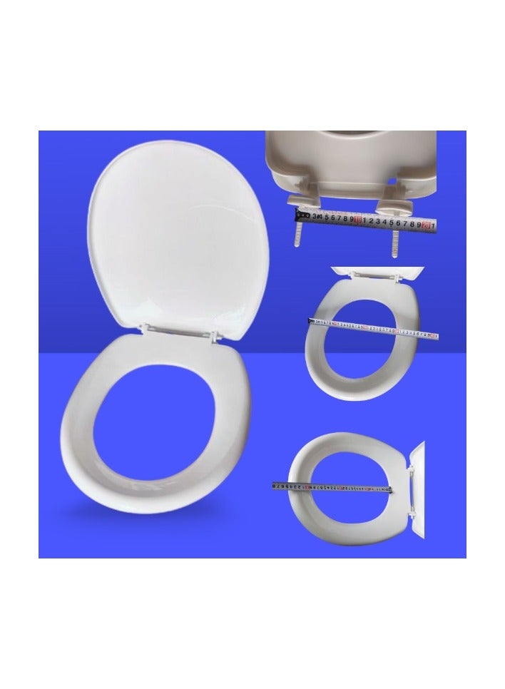 Shams White bathroom base cover compatible with most bases - Image 1