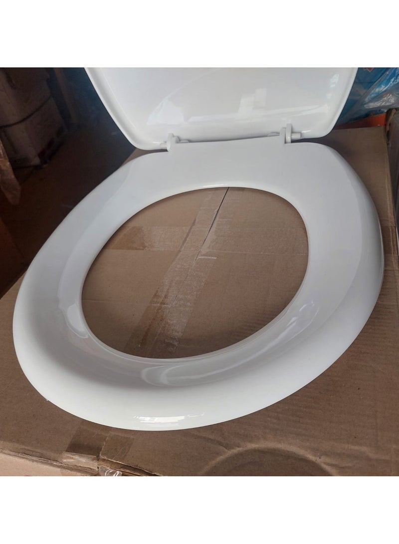 Shams White bathroom base cover compatible with most bases - Image 2