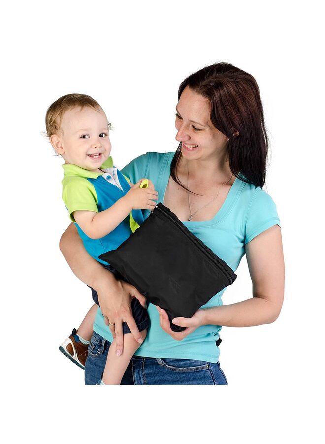 حقيبة عربة أطفال مزدوجة من Gate Check للسفر بالطائرة | غطاء كبير جدًا ومتين للغاية | أحزمة كتف مبطنة وقابلة للتعديل | سهلة الحمل - Image 5