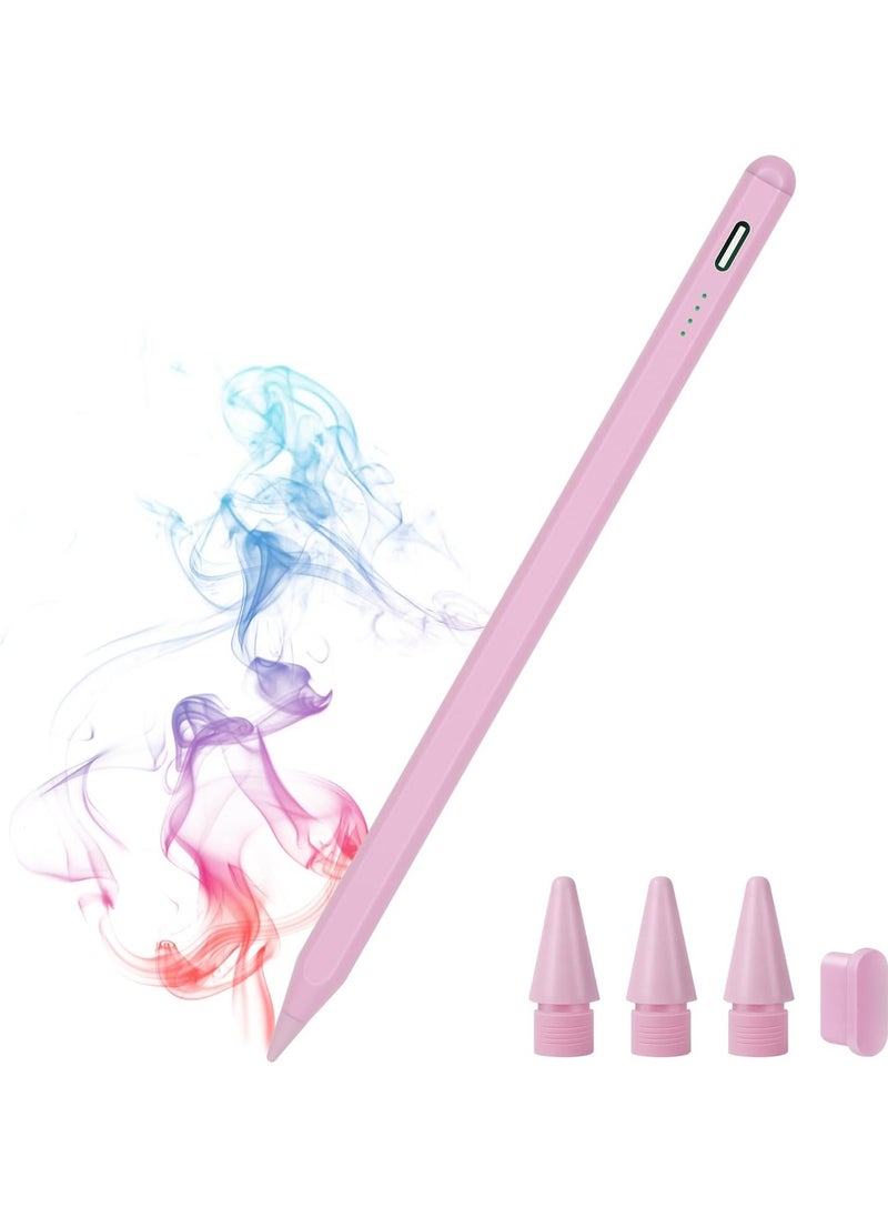 FARROBIZZ Stylus Pen for iPad 9th&10th Generation, Apple Pencil 2nd Generation, Apple Pen iPad Pencil Compatible with iPad Pro 11&12.9", iPad Air 5th/4/3rd Gen, iPad 6/7/8th Gen, iPad Mini 5/6th Gen (Pink)  - Image 1