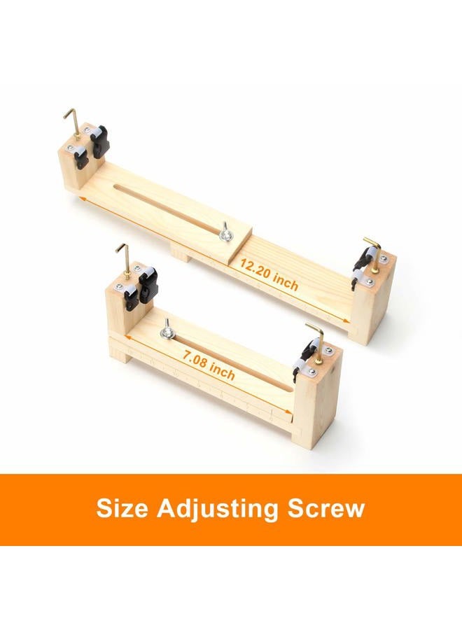 Ahier Paracord Bracelet Jig, Adjustable Length Paracord Jig Bracelet Maker, Wristband Maker Paracord Braiding Weaving DIY Craft Tool Kit - Image 4
