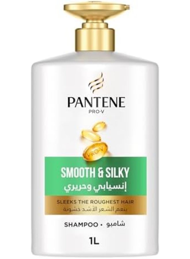 بانتين شامبو بانتين برو-في ناعم وحريري - 1 لتر - Image 1